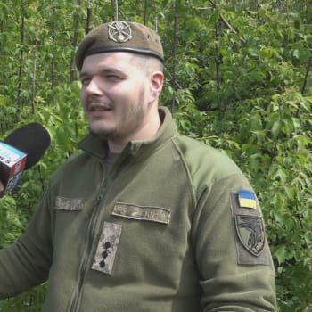 Nadporučík ukrajinské armády Alexandr
