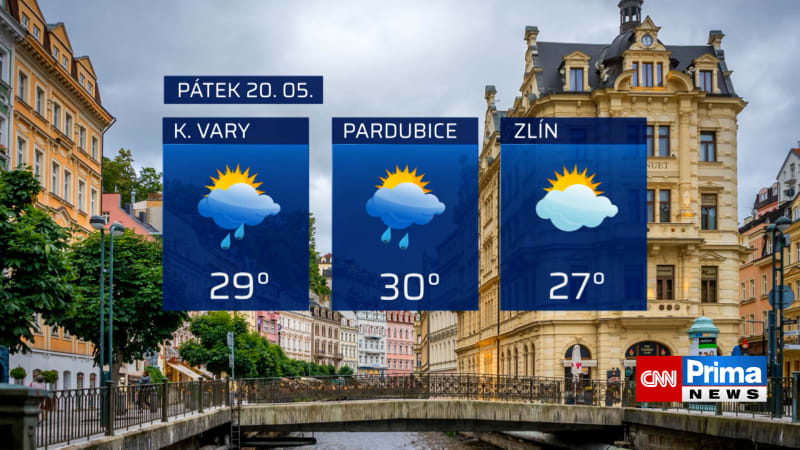 Předpověď počasí v Česku na další dny 