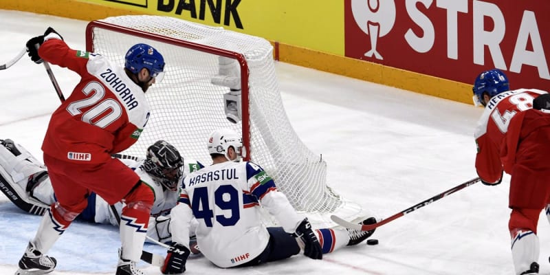 Čeští hokejisté porazili Norsko 4:1.