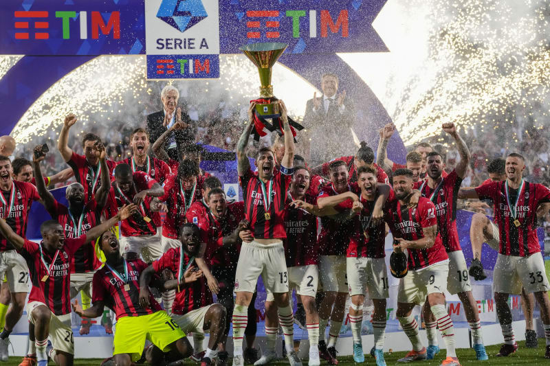 Fotbalisté AC Milán získali mistrovský titul.