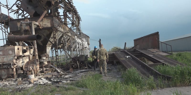 Jak vypadá život ukrajinských vojáků na frontě?