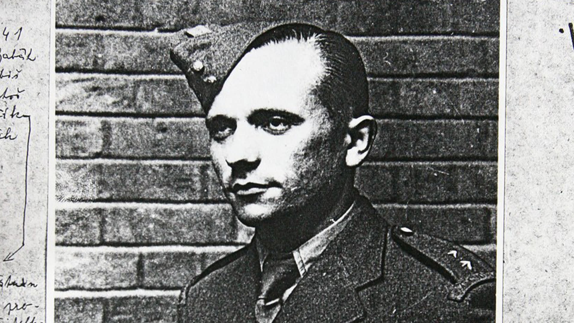 Parašutista a hrdina Jozef Gabčík.