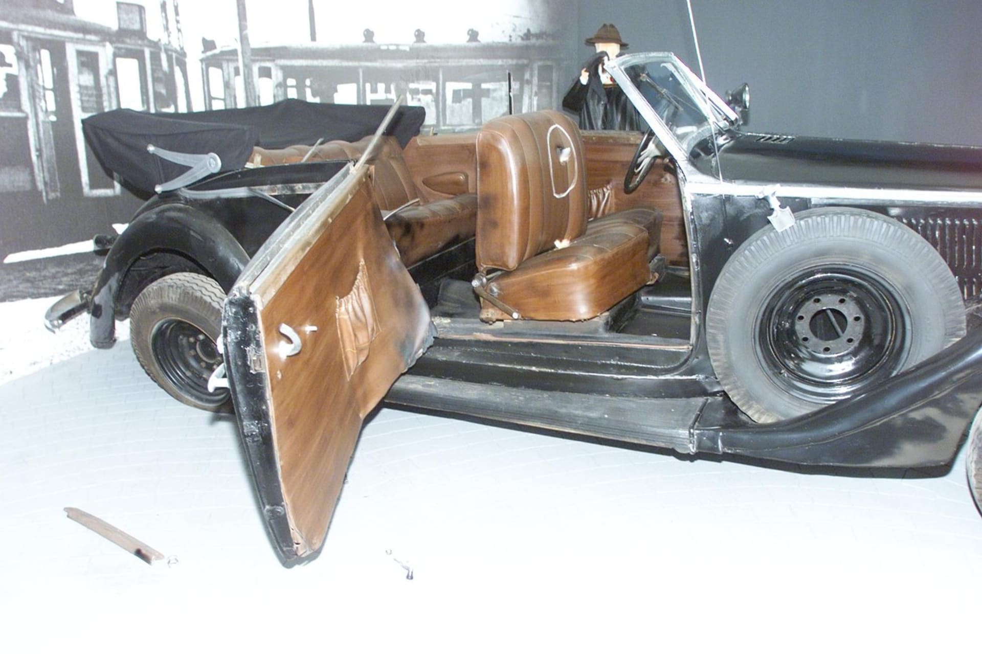 Vůz, ve kterém jel v době atentátu Reinhard Heydrich