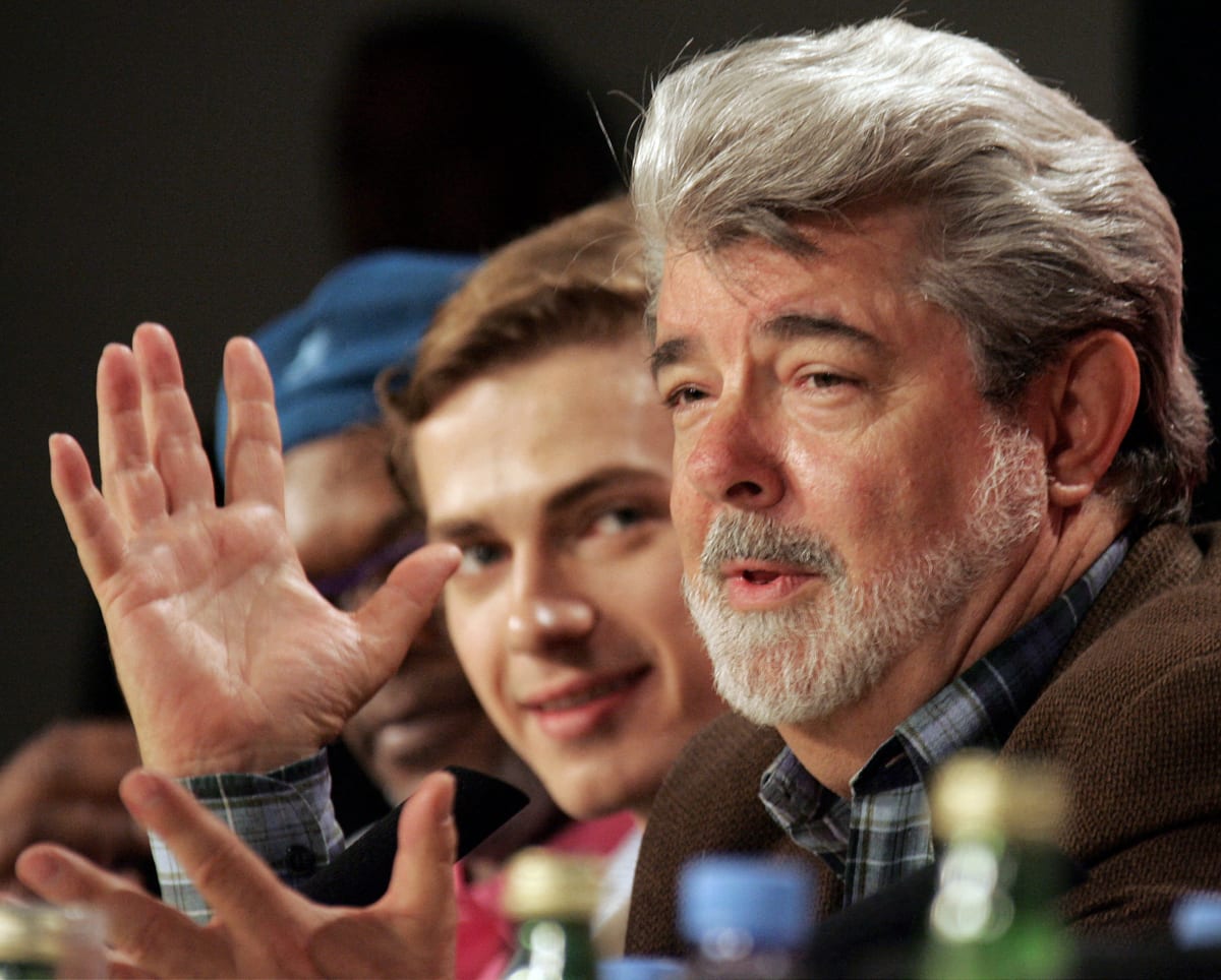 George Lucas, duchovní otec Star Wars.