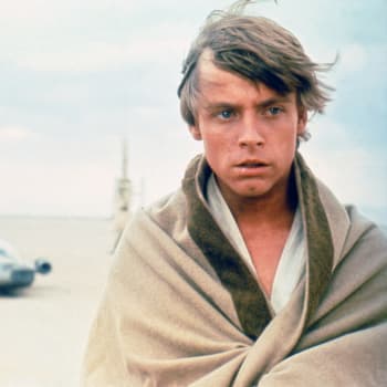 Mark Hamill jako Luke Skywalker.