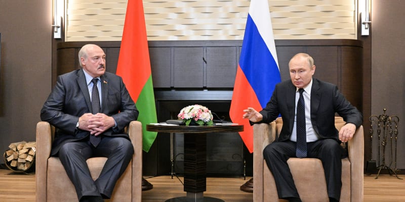 Putin se v Soči setkal s Lukašenkem. 