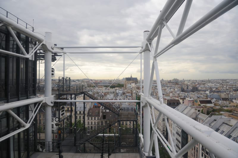 Výhled z Centre Georges Pompidou