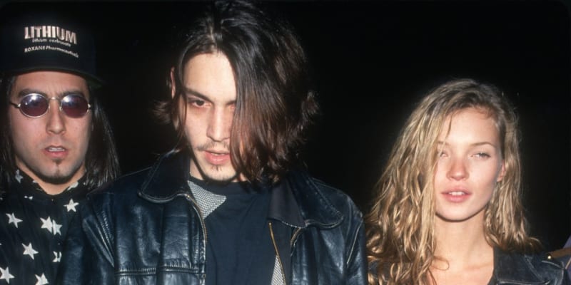 Johnny Depp a Kate Moss tvořili pár čtyři roky. V roce 1998 se rozešli.