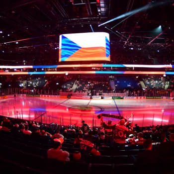 Nokia Arena ve finském Tampere během úvodního zápasu Česka na MS proti Velké Británii
