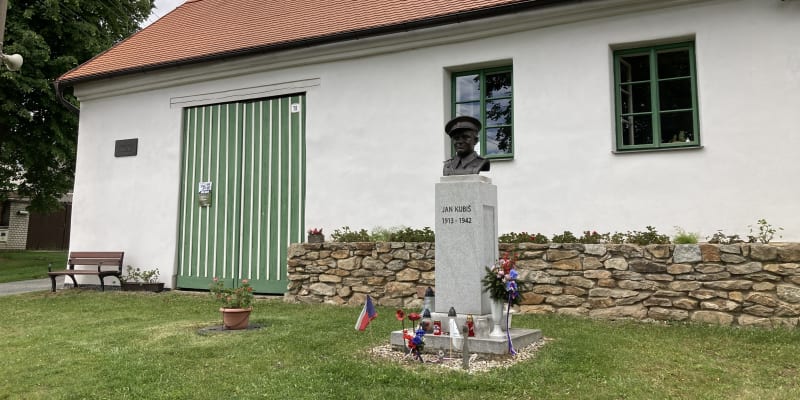 Rodný dům Jana Kubiše v Dolních Vilémovicích.