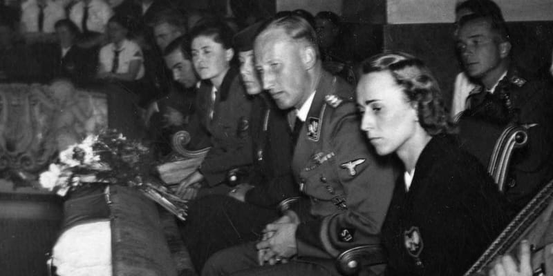 Reinhard Heydrich s manželkou