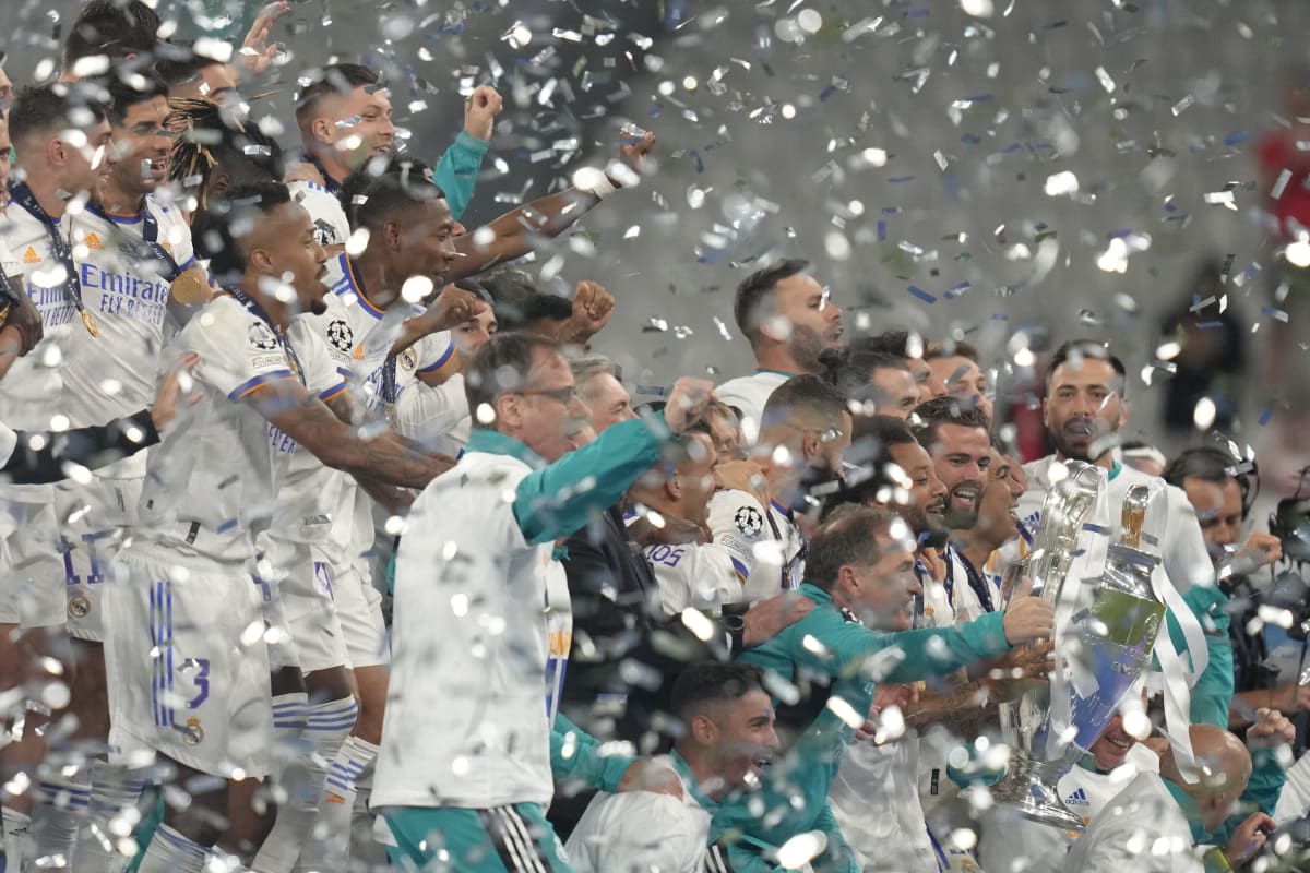 Fotbalisté Realu Madrid počtrnácté vyhráli Ligu mistrů.