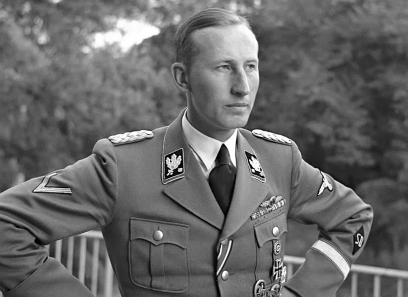 Fanatický nacista Reinhard Heydrich.