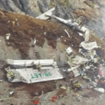 V Nepálu našli havarované letadlo s 22 cestujícími