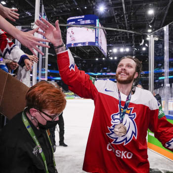 David Pastrňák a jeho úsměv byli podle Kariho Jalonena jedněmi z hlavních faktorů, proč česká reprezentace získala na šampionátu ve Finsku bronz.