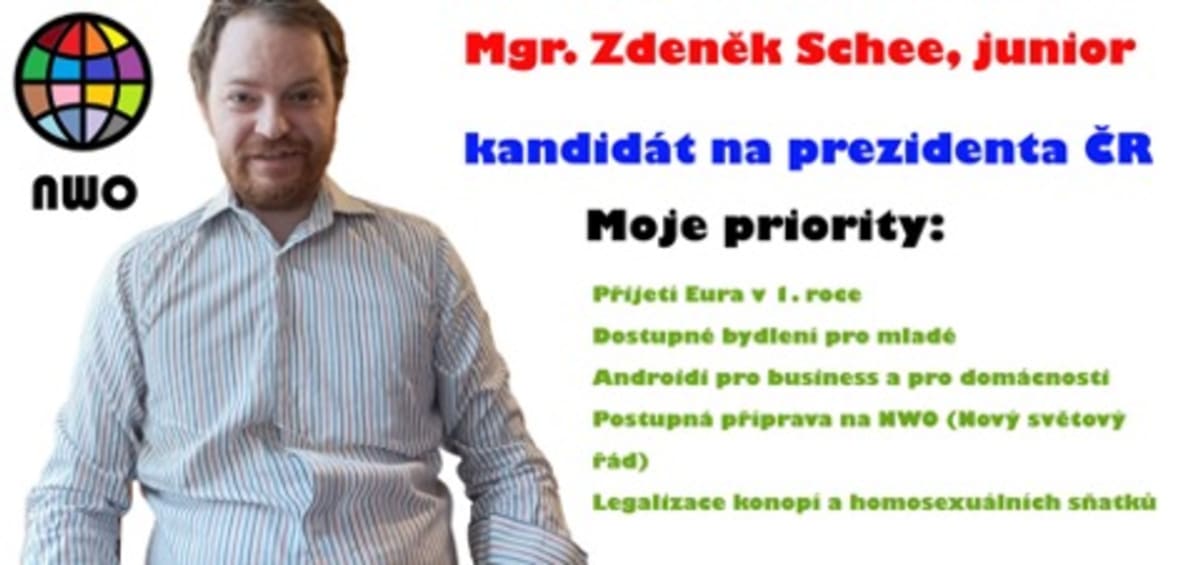 Zdeněk Schee chce například legalizovat konopí. 