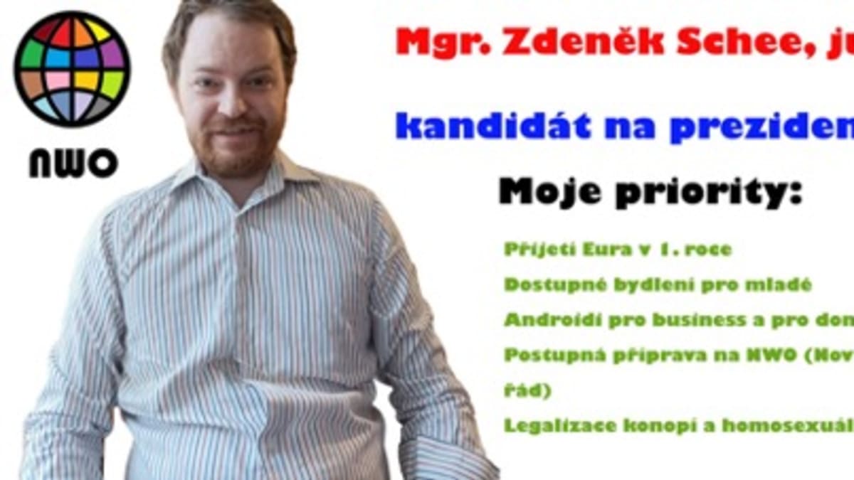 Zdeněk Schee chce například legalizovat konopí. 