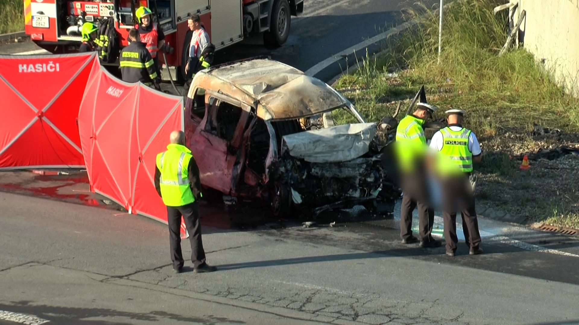 Na Olomoucku se stala tragická nehoda.