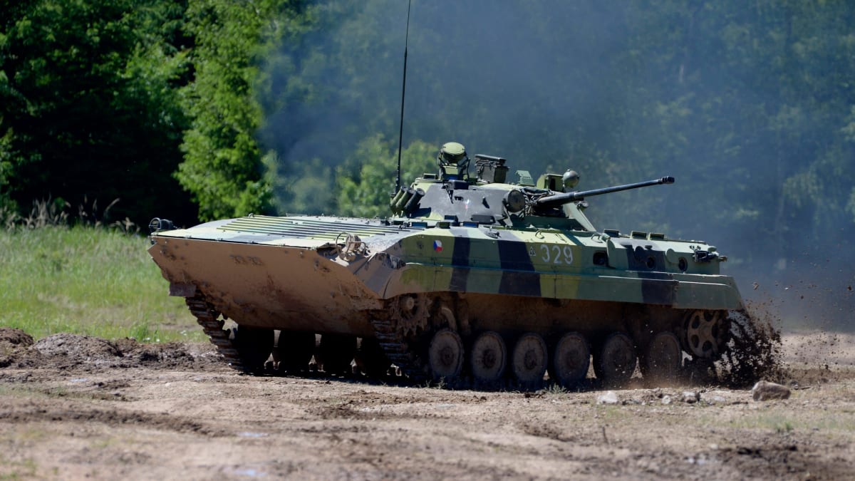 Bojové vozidlo pěchoty BVP-2 ve službách Armády ČR