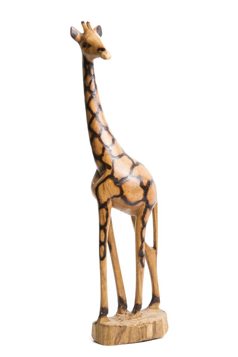 Dřevěné žirafy na poličce? Musely být