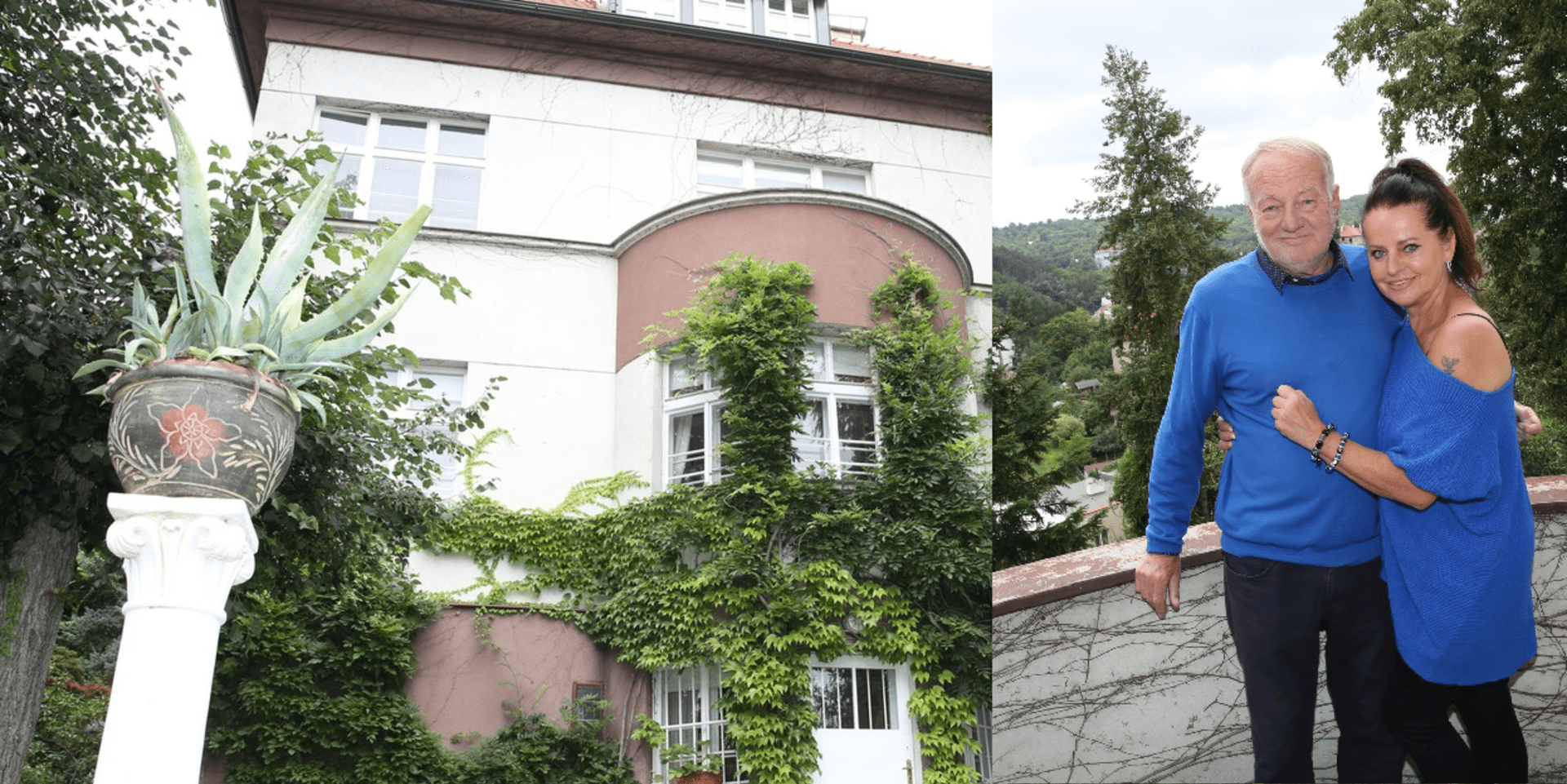 Herec, bavič a režisér Luděk Sobota s manželkou Adrienou už dlouhé roky bydlí v prvorepublikové vile na pražských Malvazinkách, což je pro něj vlastně splněný sen.