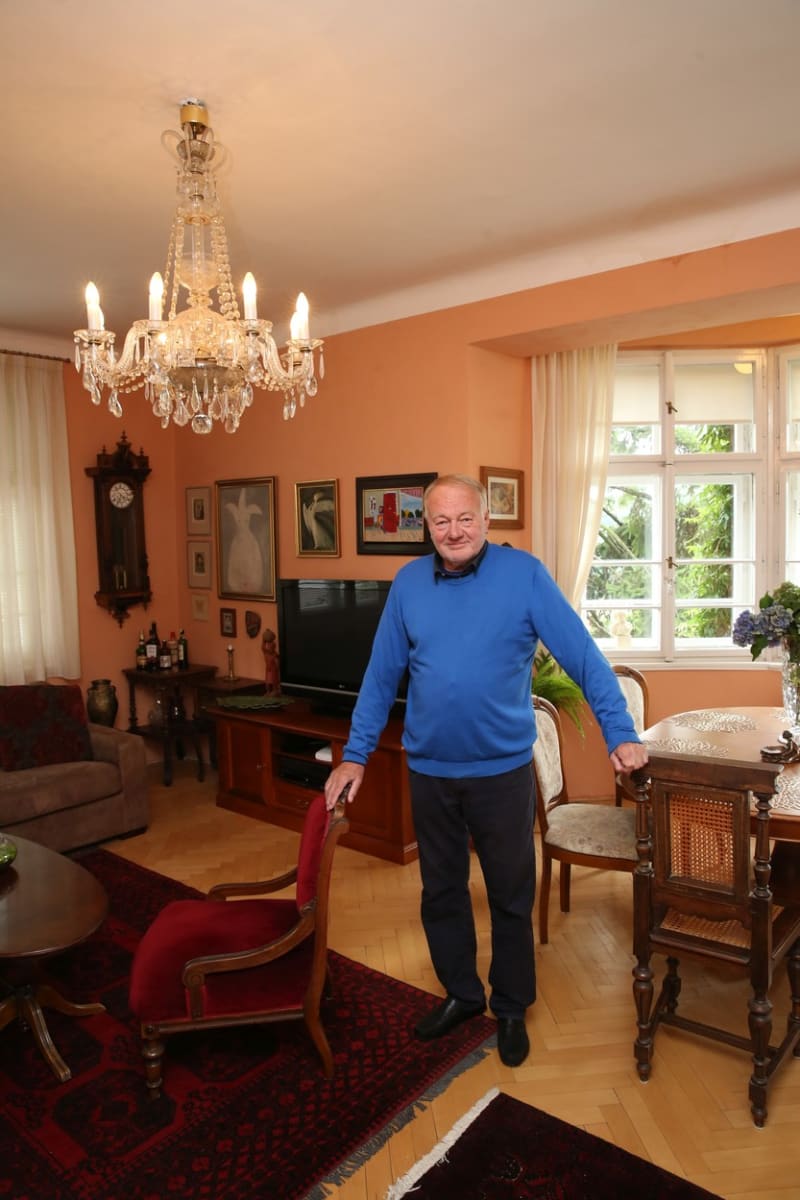 Luděk Sobota bydlí ve vile na pražských Malvazinkách 