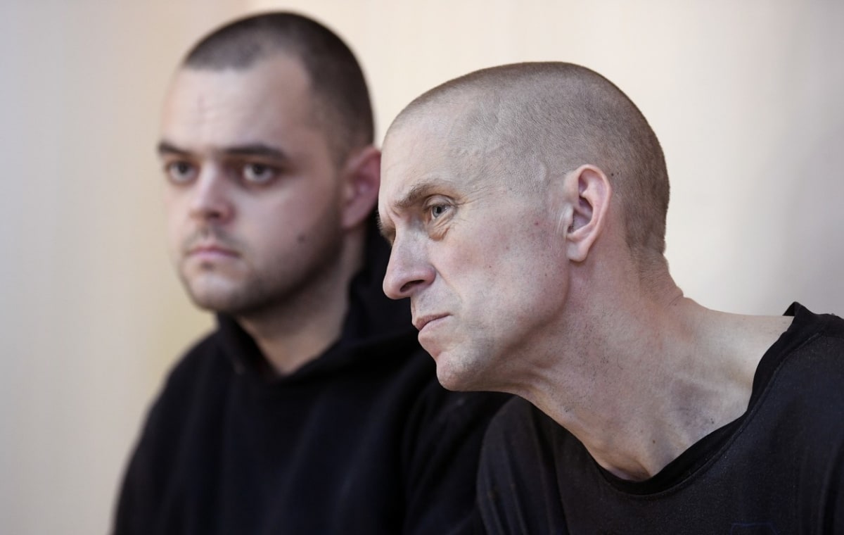 Britové Aiden Aslin a Shaun Pinner padli do ruského zajetí a čelí obvinění hned z několika zločinů