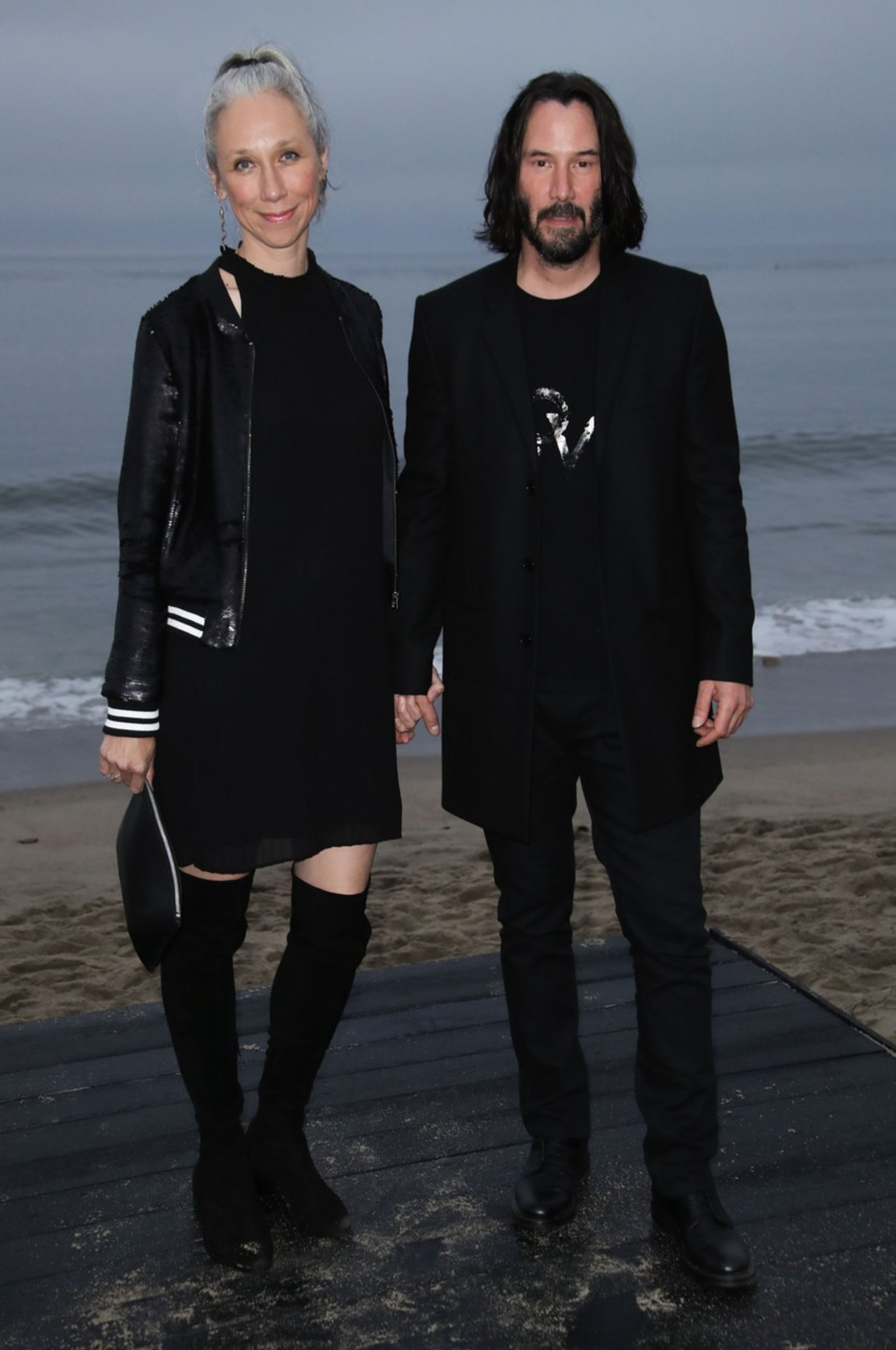 Keanu Reeves s přítelkyní Alexandrou Grant 