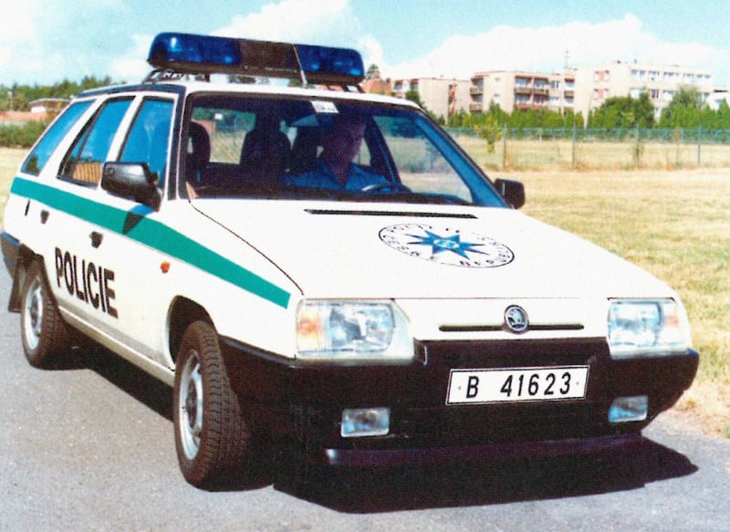 Vzhled služebních vozidel PČR 1991 - 2008