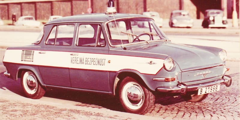 Vzhled služebních vozidel VB do roku 1975