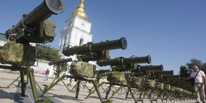 Ukrajinský protitankový raketový komplet dlouhého dosahu Stugna-P