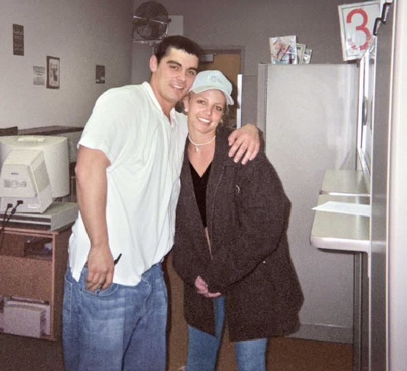 Britney Spears a její bývalý manžel Jason Alexander