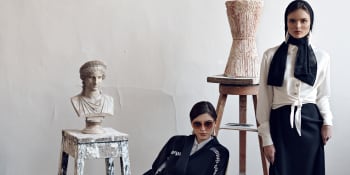 Odvážné spojení evropské a arabské módy, to je styl návrhářky Mirky Talavaškové