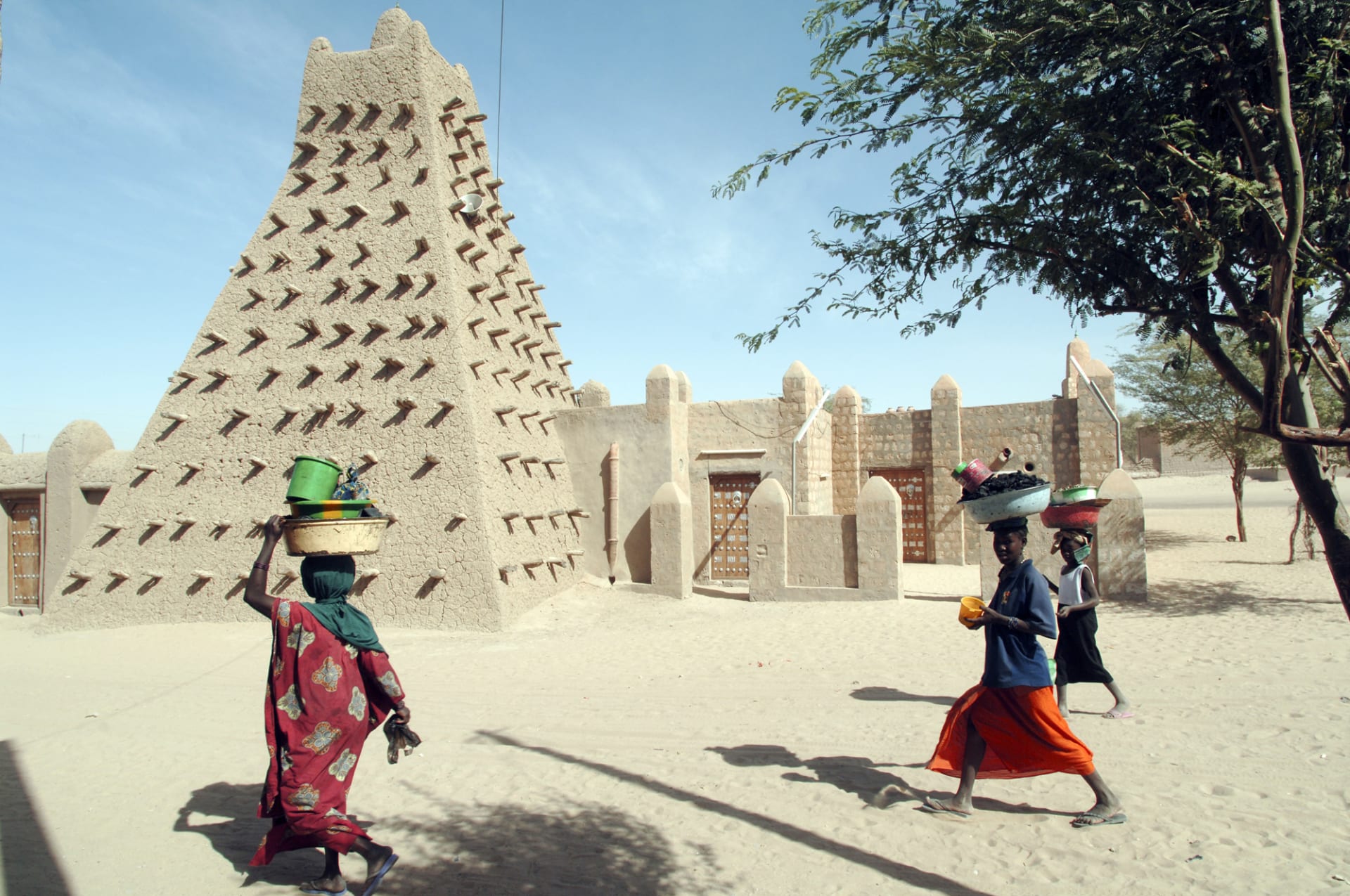 Hliněný chrám v Timbuktu 