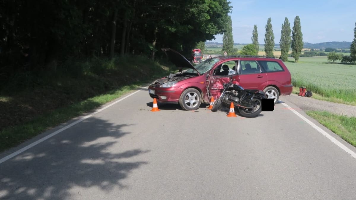 Na jihu Čech zahynul při nehodě za posledních 24 hodin druhý motorkář.