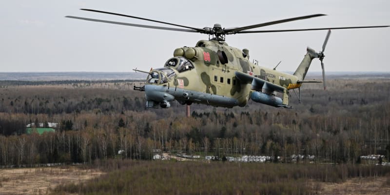 Ruský vrtulník Mil Mi-24