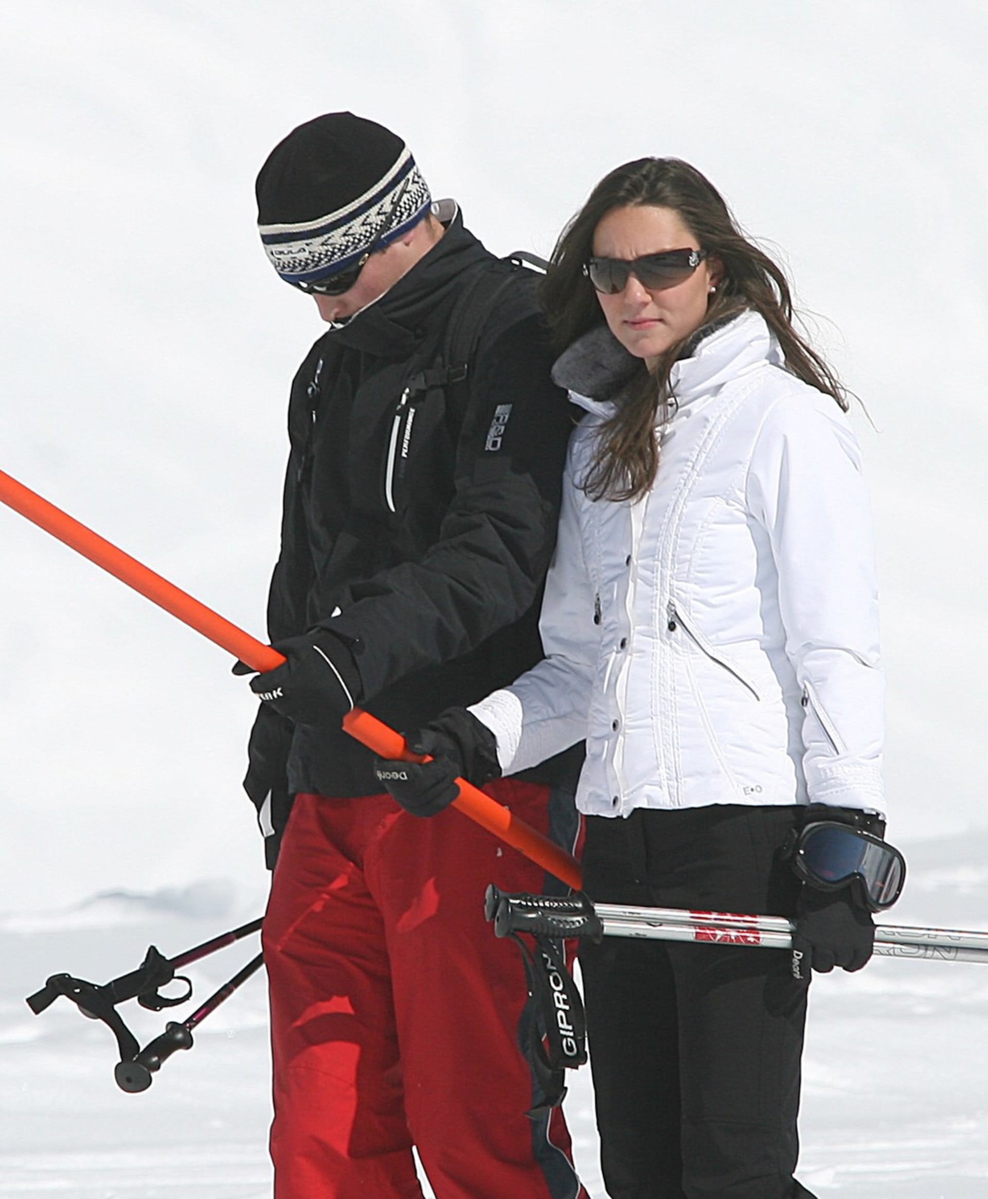 Princ William a Kate Middelton na své lyžařské dovolené ve švýcarském Klosters