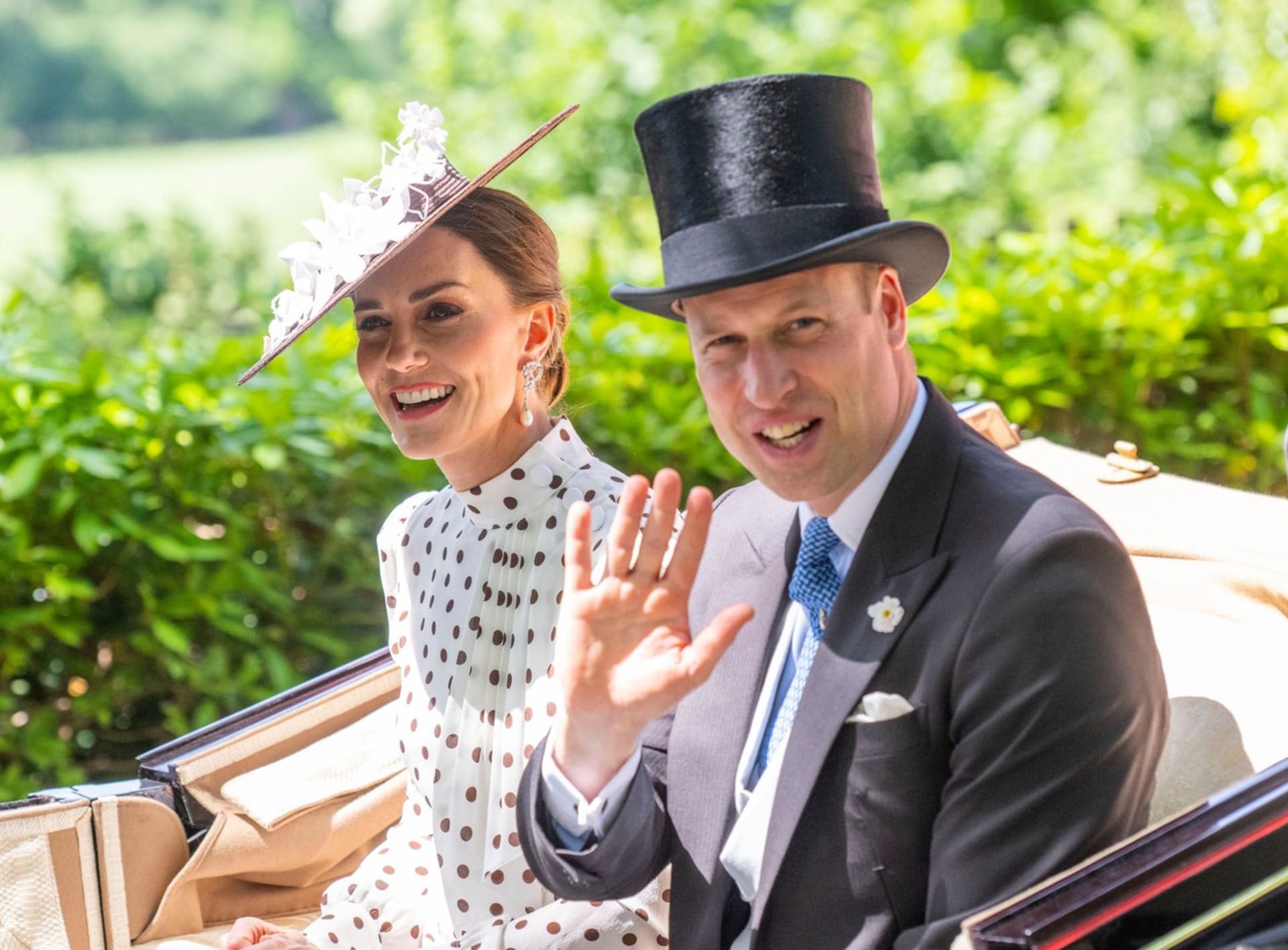 Princ William a Kate, vévodkyně z Cambridge.