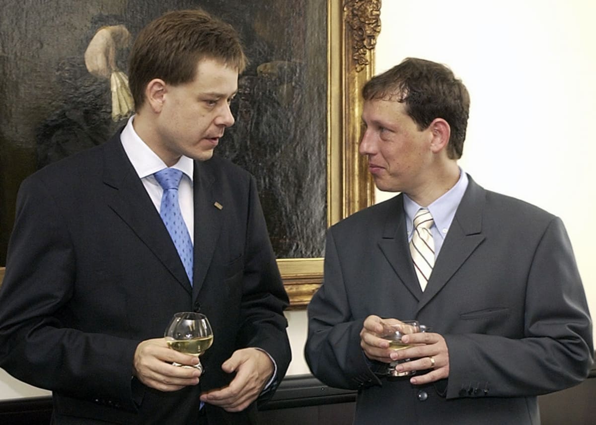 Pavel Němec a Stanislav Gross