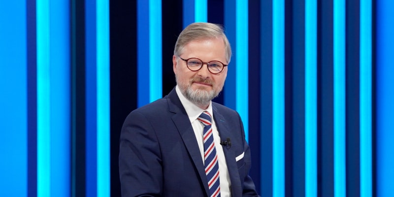 Premiér Petr Fiala v Partii Terezie Tománkové, 19. června 2022