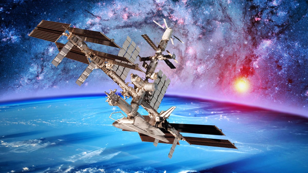 Mezinárodní vesmírná stanice, ilustrační foto