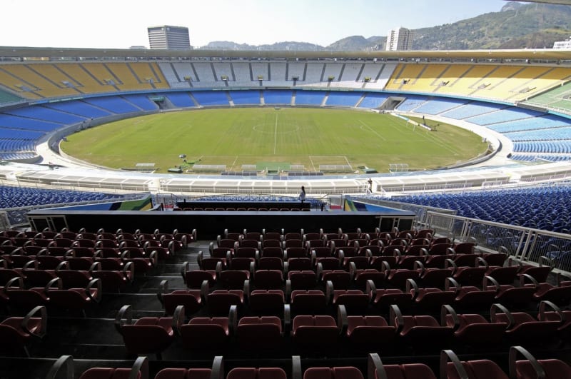 Brazilský stadion Maracana v roce 1950 přivítal takřka 200 000 fanoušků.