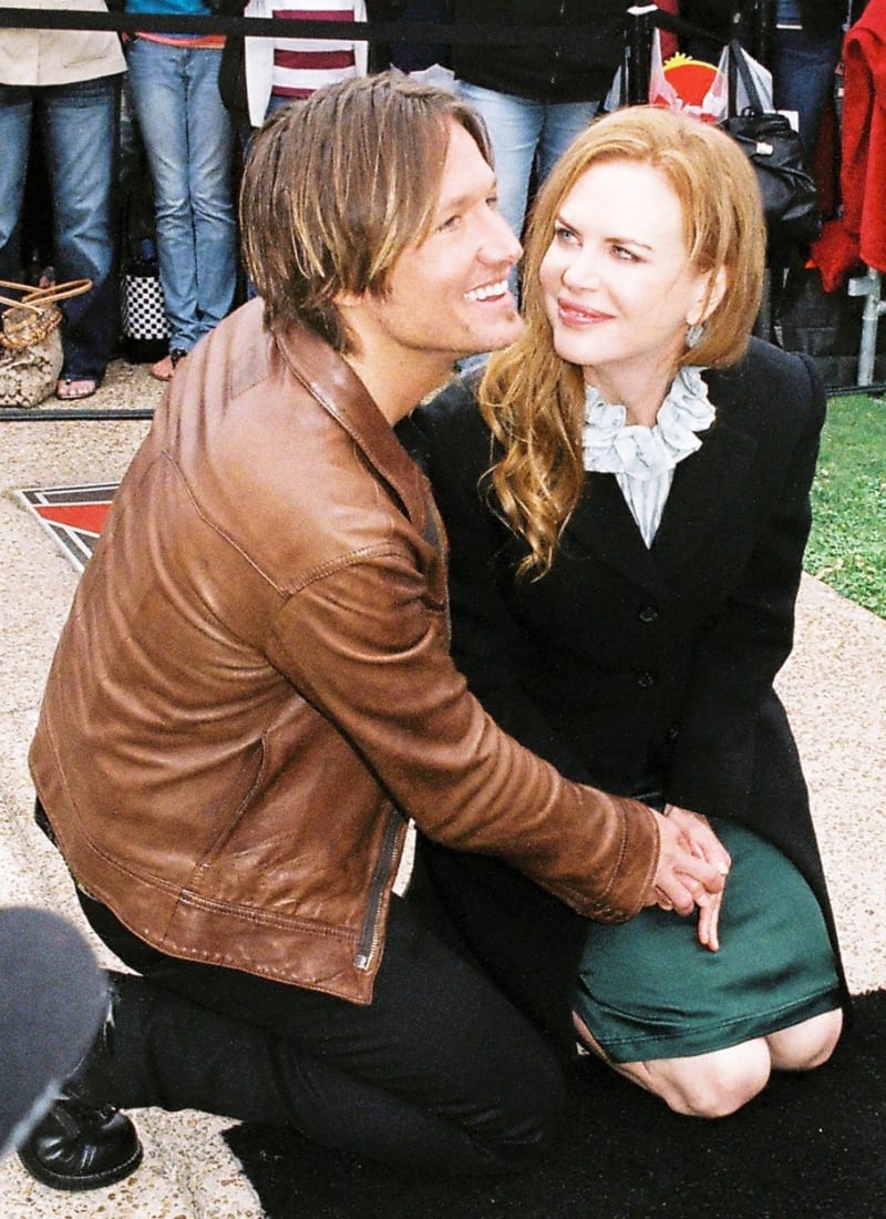 Nicole Kidman se svým druhým manželem Keithem Urbanem (2011)