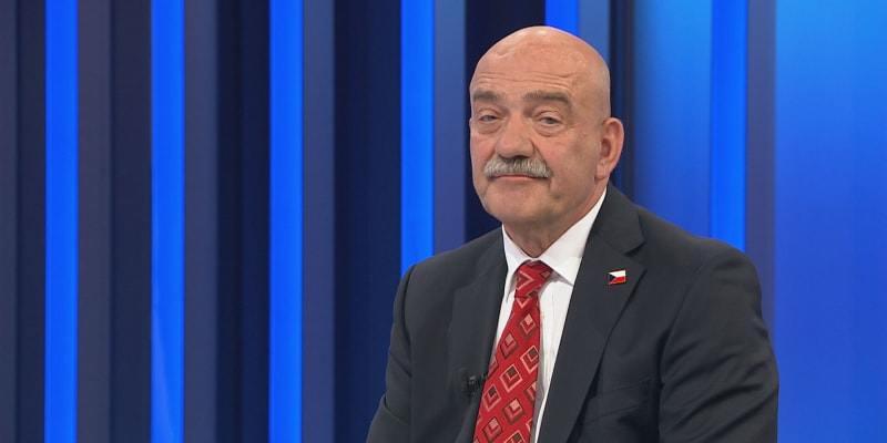 Prezidentský kandidát Tomáš Březina.
