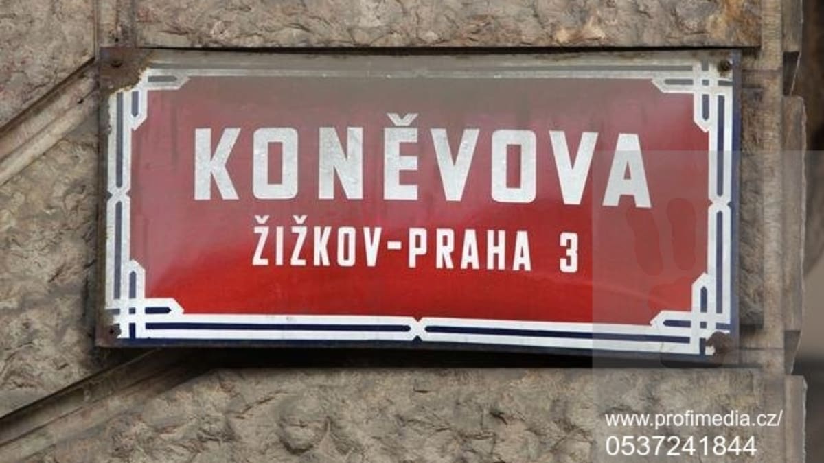 Koněvova ulice v Praze
