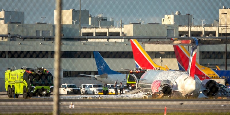  Na letišti v Miami havarovalo letadlo s 137 lidmi na palubě