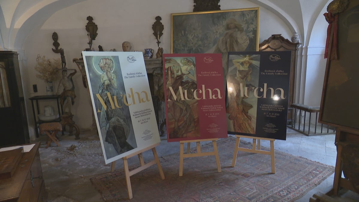 V Praze se otevřela unikátní výstava Alfonse Muchy.