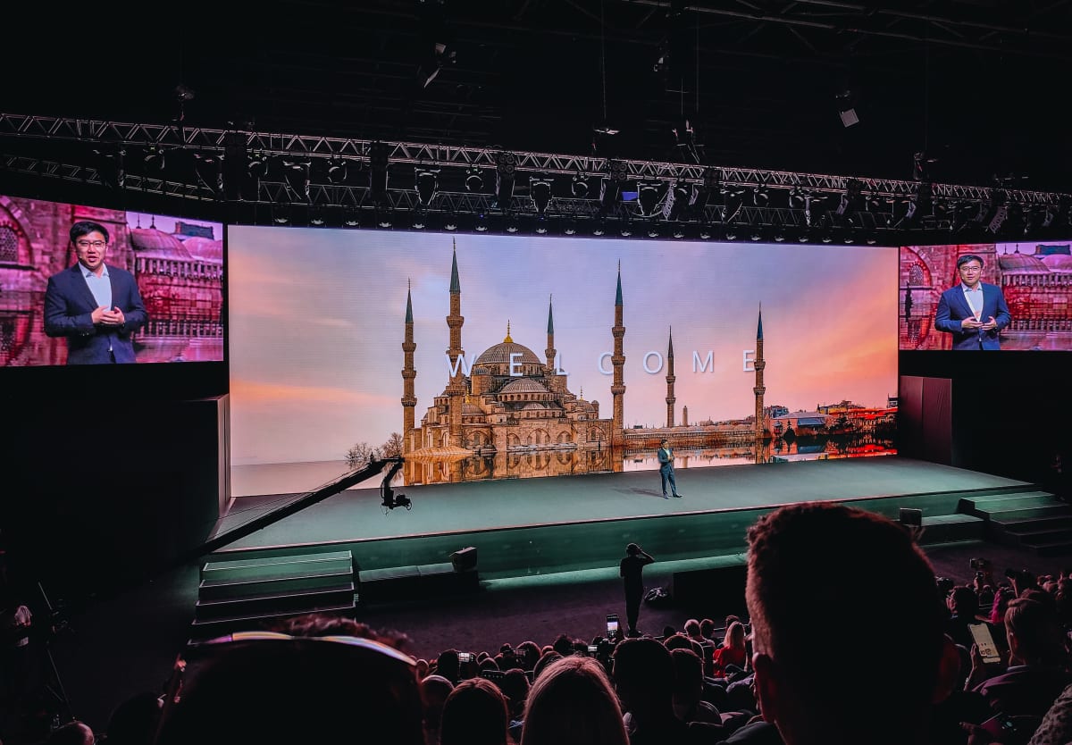 Tisková konference Huawei v Istanbulu, 23. června 2022