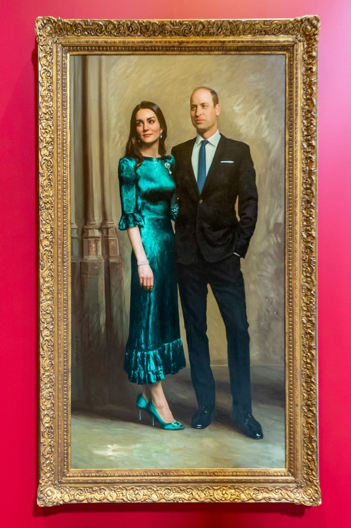 Nový portrét prince Williama a jeho manželky Kate