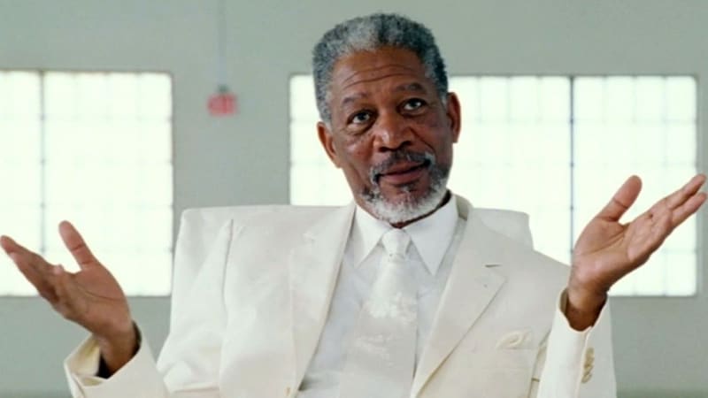 Morgan Freeman jako Bůh ve filmu Božský Bruce